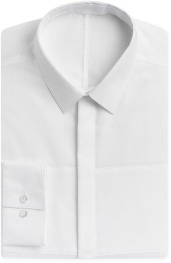 Calvin Klein Steel No Iron  Solid Long Sleeve Shirt - Lyst