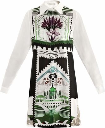 Mary Katrantzou Botanist Shirtdress - Lyst