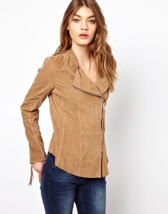 Wrangler Suede Jacket - Lyst
