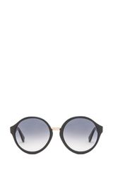 A.P.C. Acetate Retro Super Future Sunglasses in Marine