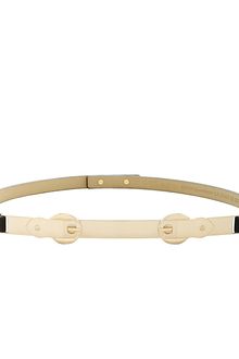 BCBGMAXAZRIA Doublebuckle Waist Belt - Lyst
