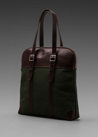 Billykirk Padded Laptop Flight Bag in Olivebrown - Lyst