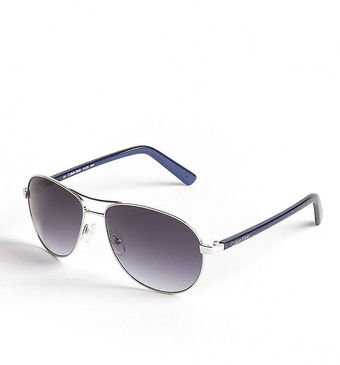 Calvin Klein Aviator Sunglasses - Lyst