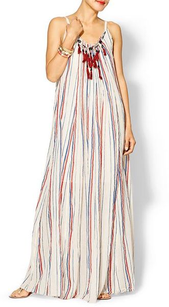 Free People Striped Uniearthen Dress - Lyst
