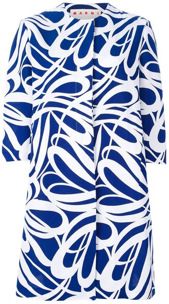 Marni Cocoon Coat - Lyst