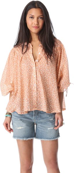 Nsf Clothing Yoli Blouse - Lyst