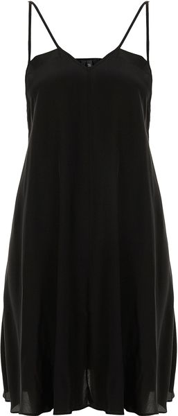 Topshop Silk Swing Slip Dress By Boutique - Lyst