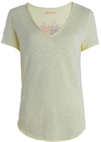 Zadig & Voltaire T Shirt Tino Flamme - Lyst