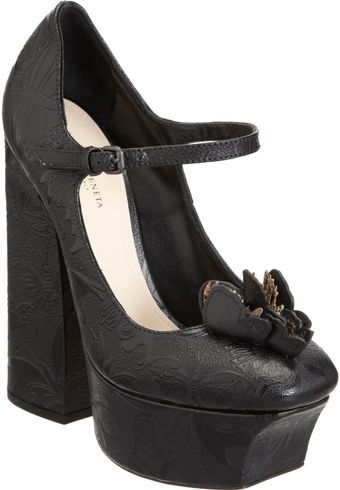 Bottega Veneta Butterfly Mary Jane Pump - Lyst
