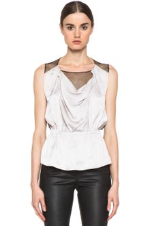 Nina Ricci Sleeveless Top in Mastic Rose - Lyst