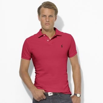 Polo Ralph Lauren Customfit Mesh Polo - Lyst