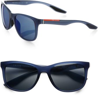 Prada Sport Flattop Wayfarers - Lyst
