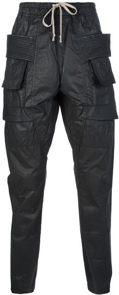Rick Owens Cargo Trouser - Lyst