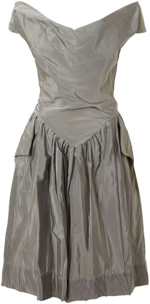 Vivienne Westwood Anglomania Cowl Neck Dress - Lyst