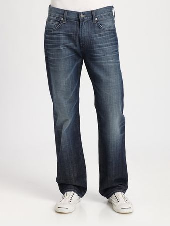 7 For All Mankind Austyn Relaxed Straight leg Jeans - Lyst