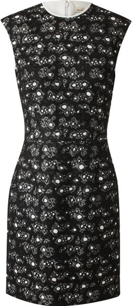 Balenciaga Cotton and Lace Dress - Lyst