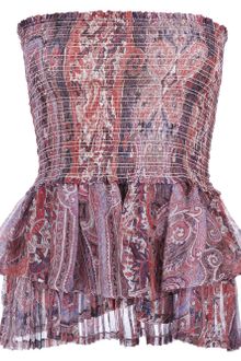 Isabel Marant Smoked Tube Skirt - Lyst