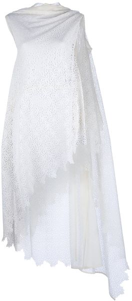 Jean Paul Gaultier Embroidered Lace Dress - Lyst