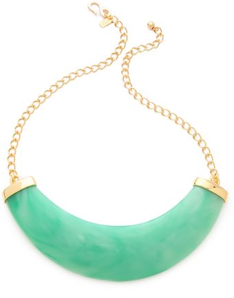 Kenneth Jay Lane Resin Bib Necklace - Lyst