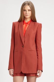 Rachel Zoe Chase Woven Boyfriend Blazer - Lyst