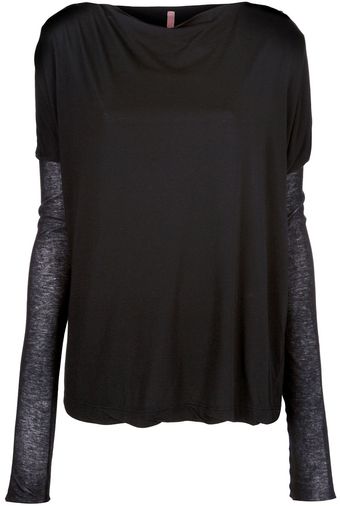Rick Owens Lilies Boxy Ruffled Tshirt - Lyst