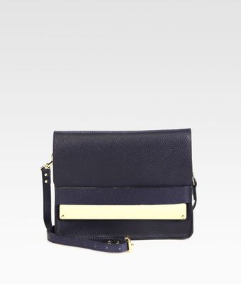 Sophie Hulme Metal Tab Shoulder Bag - Lyst
