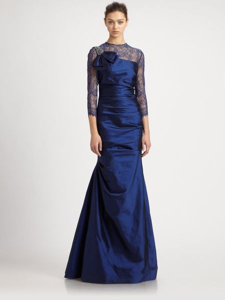 teri jon blue gown