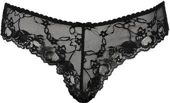 Topshop Brazilian Lace Thong - Lyst