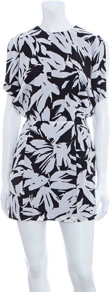 Wren Julia Floral Mini Dress - Lyst