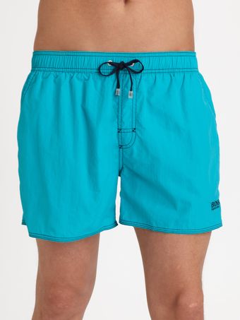 Boss Black Lobster Swim Trunks - Lyst