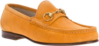 Gucci Suede Loafers - Lyst