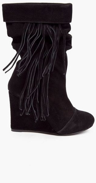 Kelsi Dagger Carousel Fringe Boots - Lyst