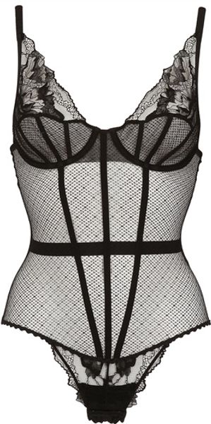 La Perla Techno Lace Body - Lyst