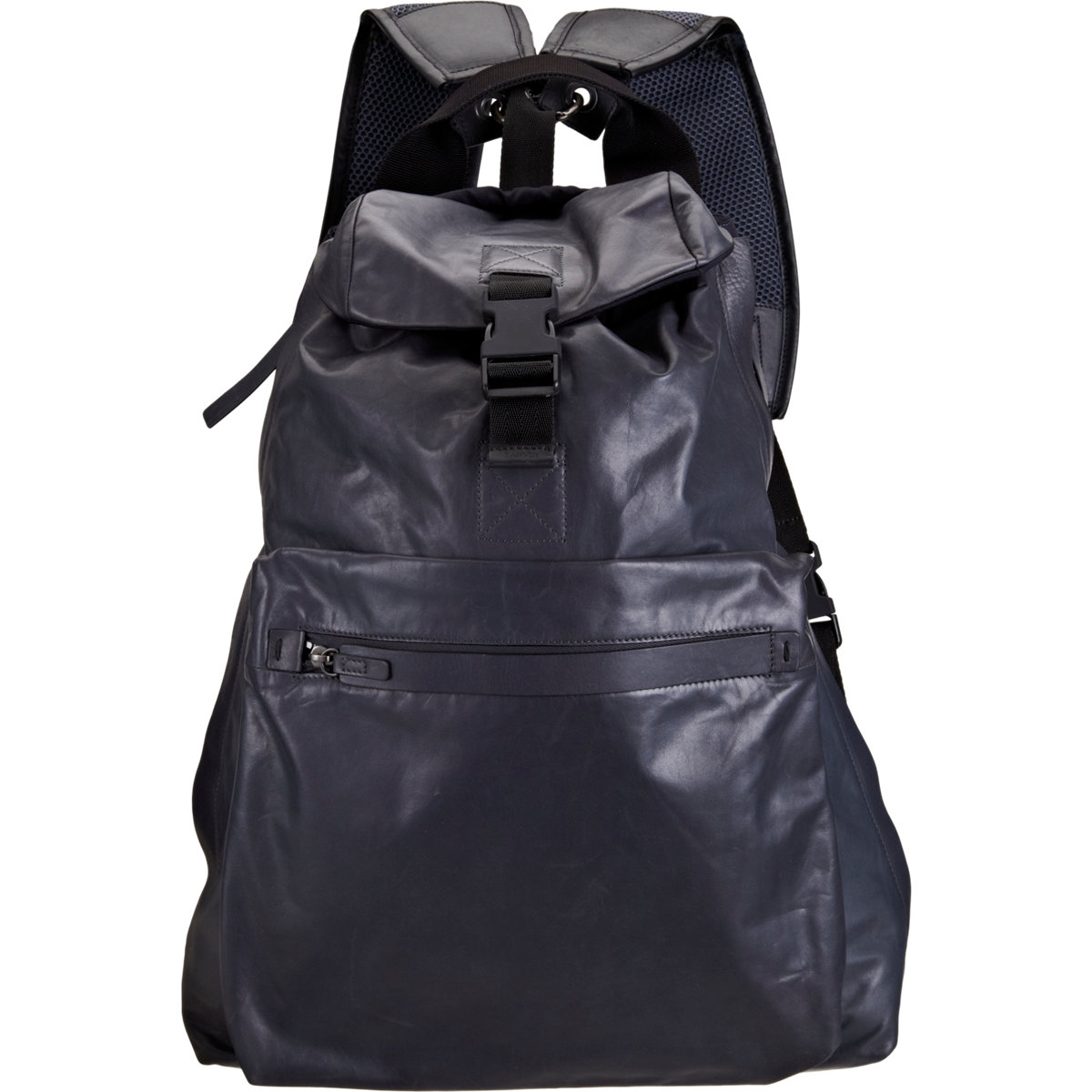 Lanvin Flap Front Backpack in Blue for Men Lyst