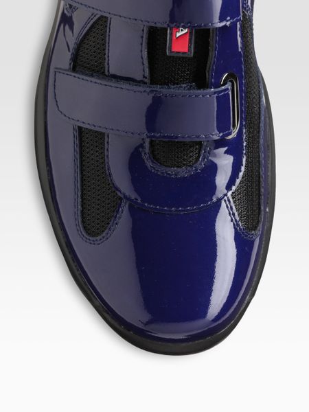 prada double strap sneakers