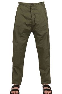 Silent By Damir Doma 19cm Cotton Poplin Pleated Trousers - Lyst