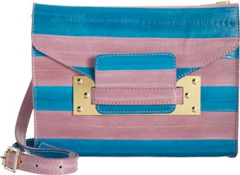 Sophie Hulme Crossbody Mini Envelope Clutch - Lyst
