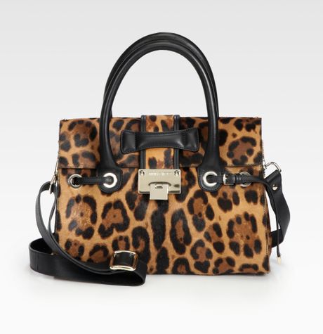 jimmy choo animal print bag