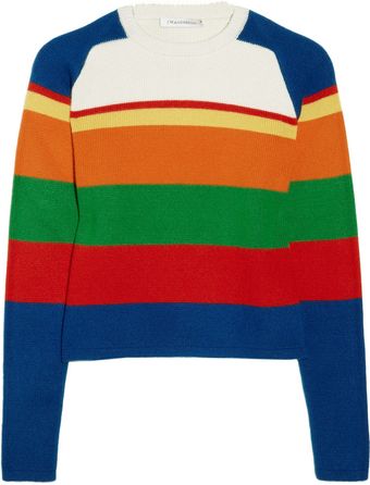 J.W. Anderson Striped Cashmere Sweater - Lyst
