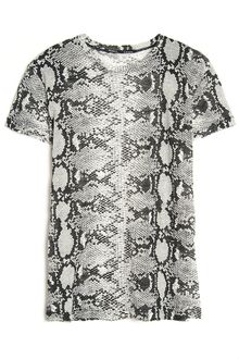 Proenza Schouler Python Print Short Sleeve Tee - Lyst