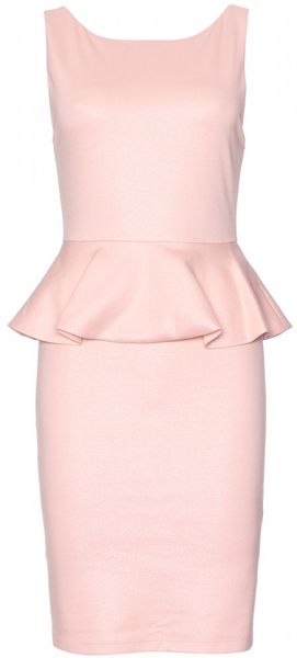 Alice + Olivia Tracey Tailored Dress with Peplum - Lyst