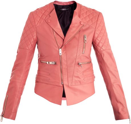 balenciaga quilted motorcycle jacket