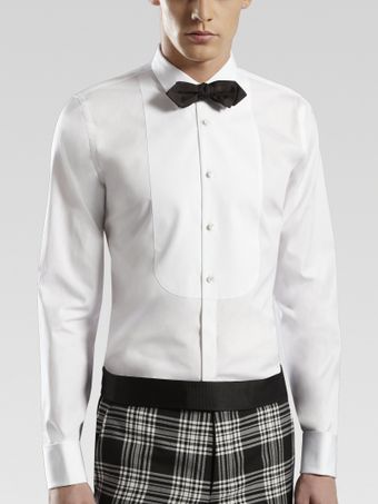 Gucci Skinny Evening Shirt - Lyst