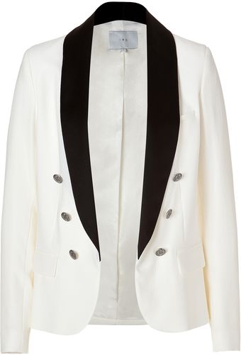Iro Calixa Blazer in Ecru - Lyst