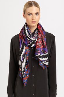 Peter Pilotto Printed Modal Cashmere Scarf - Lyst
