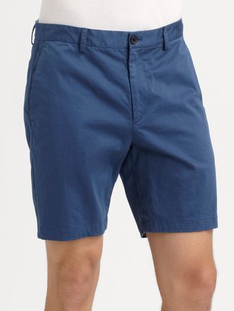 Theory Zaine Clifton Shorts - Lyst