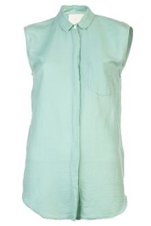 Boy by Band Of Outsiders Sleeveless Cotton Blend Shirt - Lyst