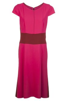Narciso Rodriguez Contrast Waist Dress - Lyst