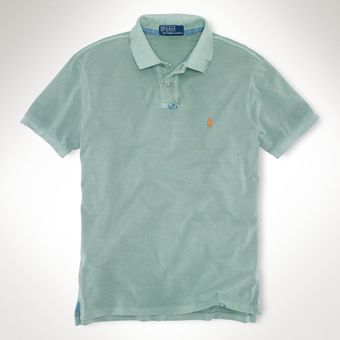 Polo Ralph Lauren Slimfit Mended Polo - Lyst