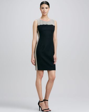 T Tahari Dakota Sheath Dress - Lyst